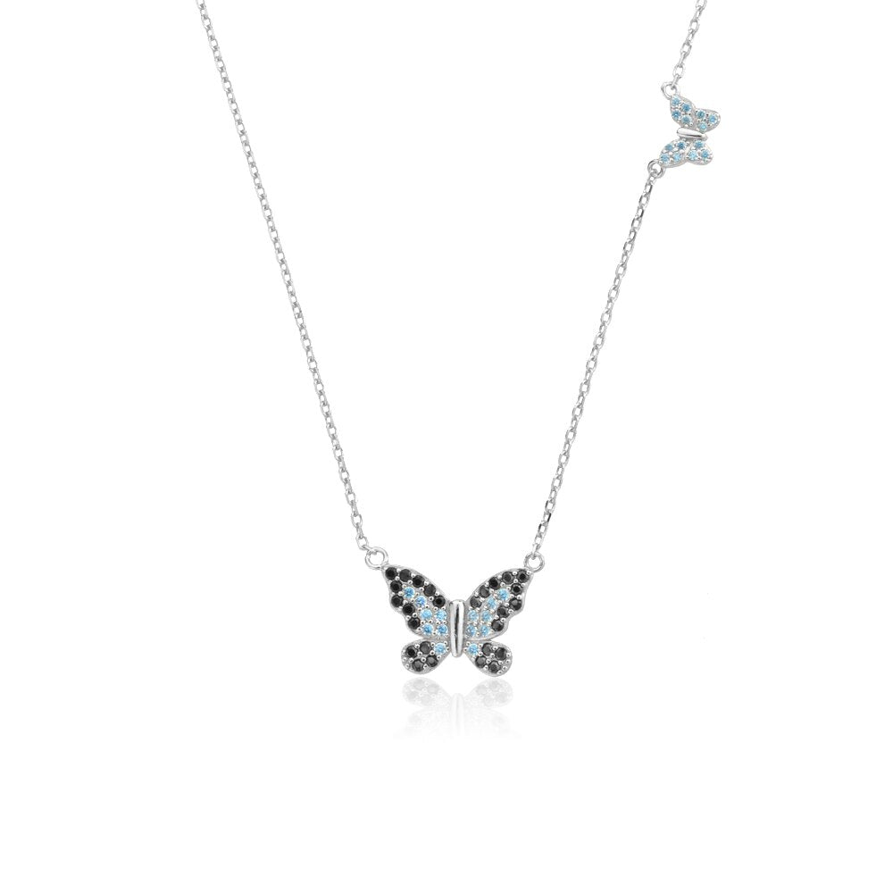 Butterfly Kette | 925 Sterling Silber