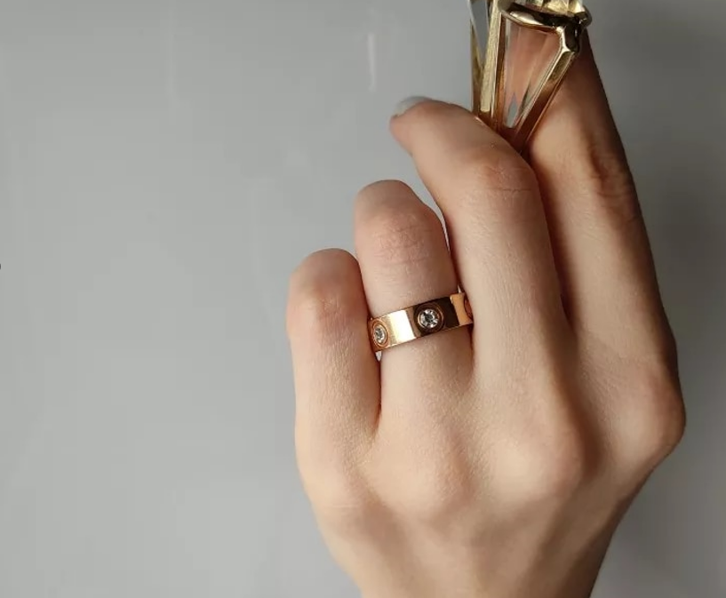 Claire Ring mit Zirkonia Steinen