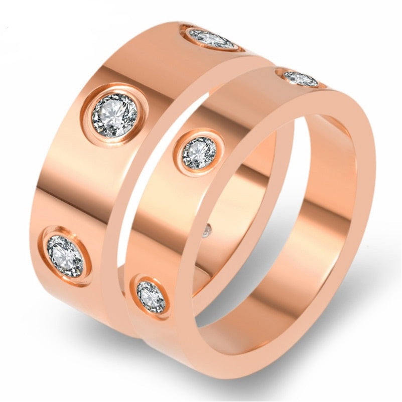 Claire Ring mit Zirkonia Steinen